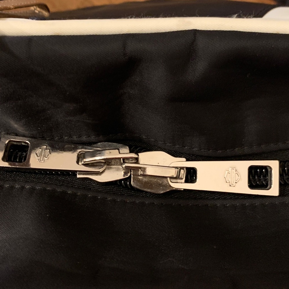 Harley-Davidson Black and White Duffel Bag - Picture 8 of 16